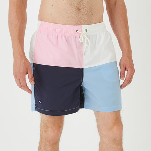 Short de bain color-block - Image 1