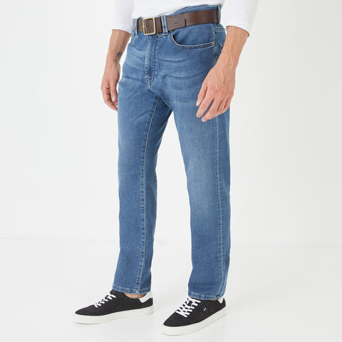 Jean regular bleu foncé - Image 1