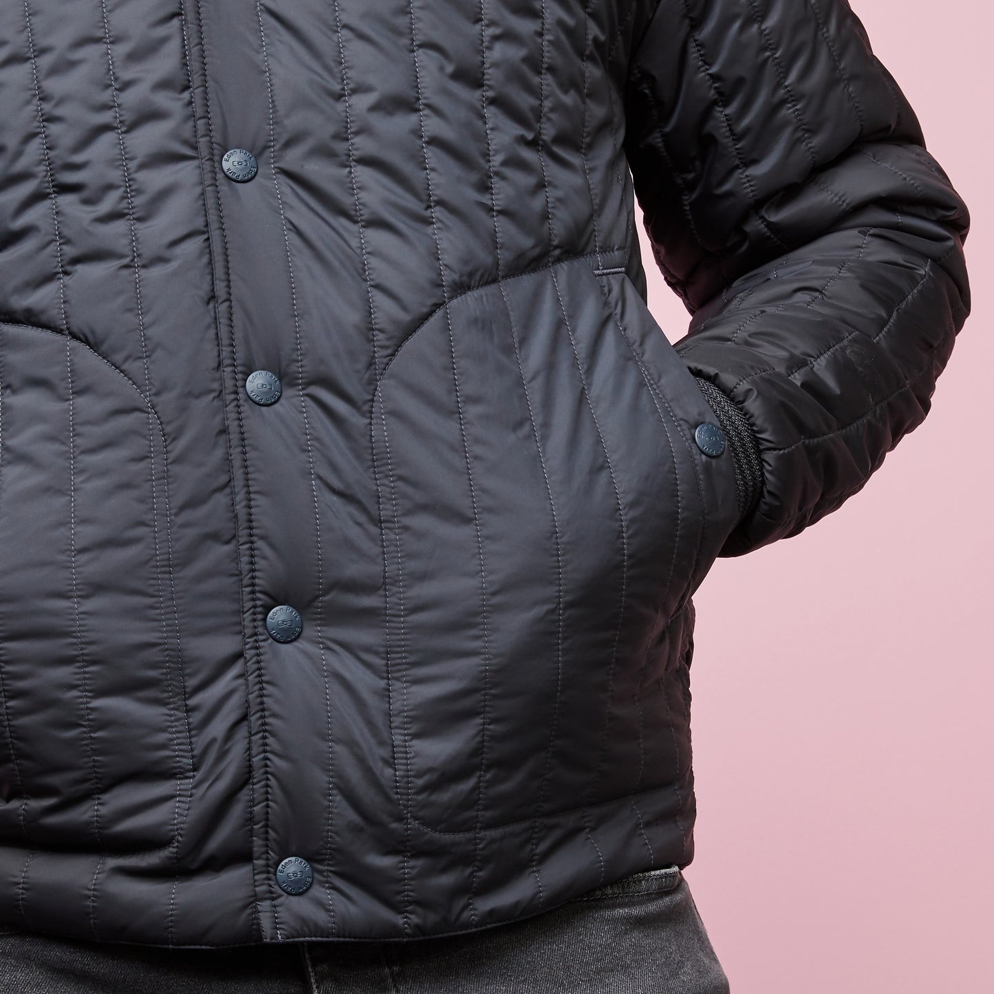 Blouson déperlant bleu marine