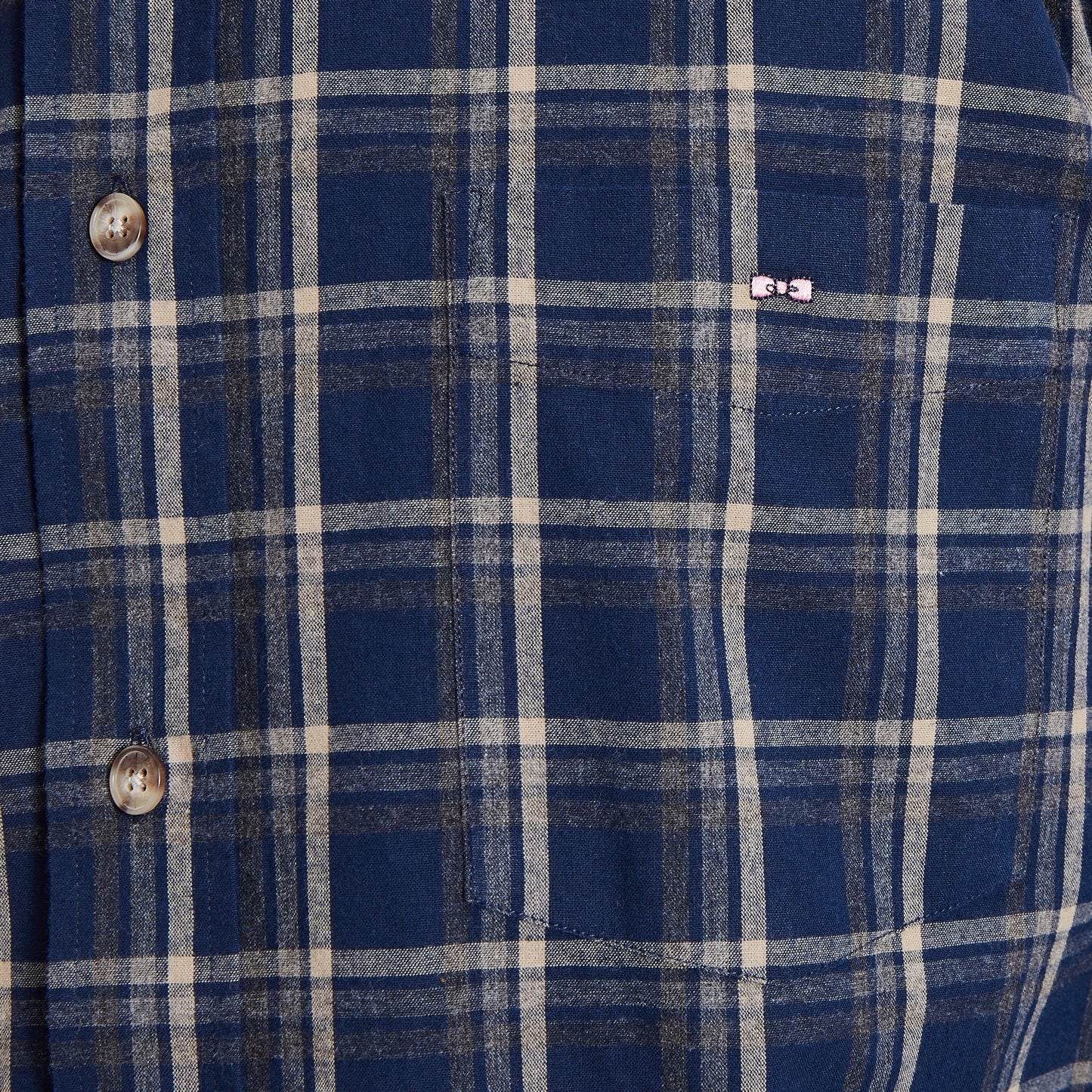 Checked flannel shirt