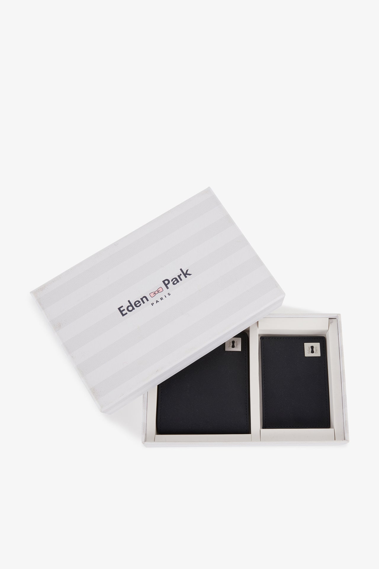 Navy blue Italian wallet and card holder