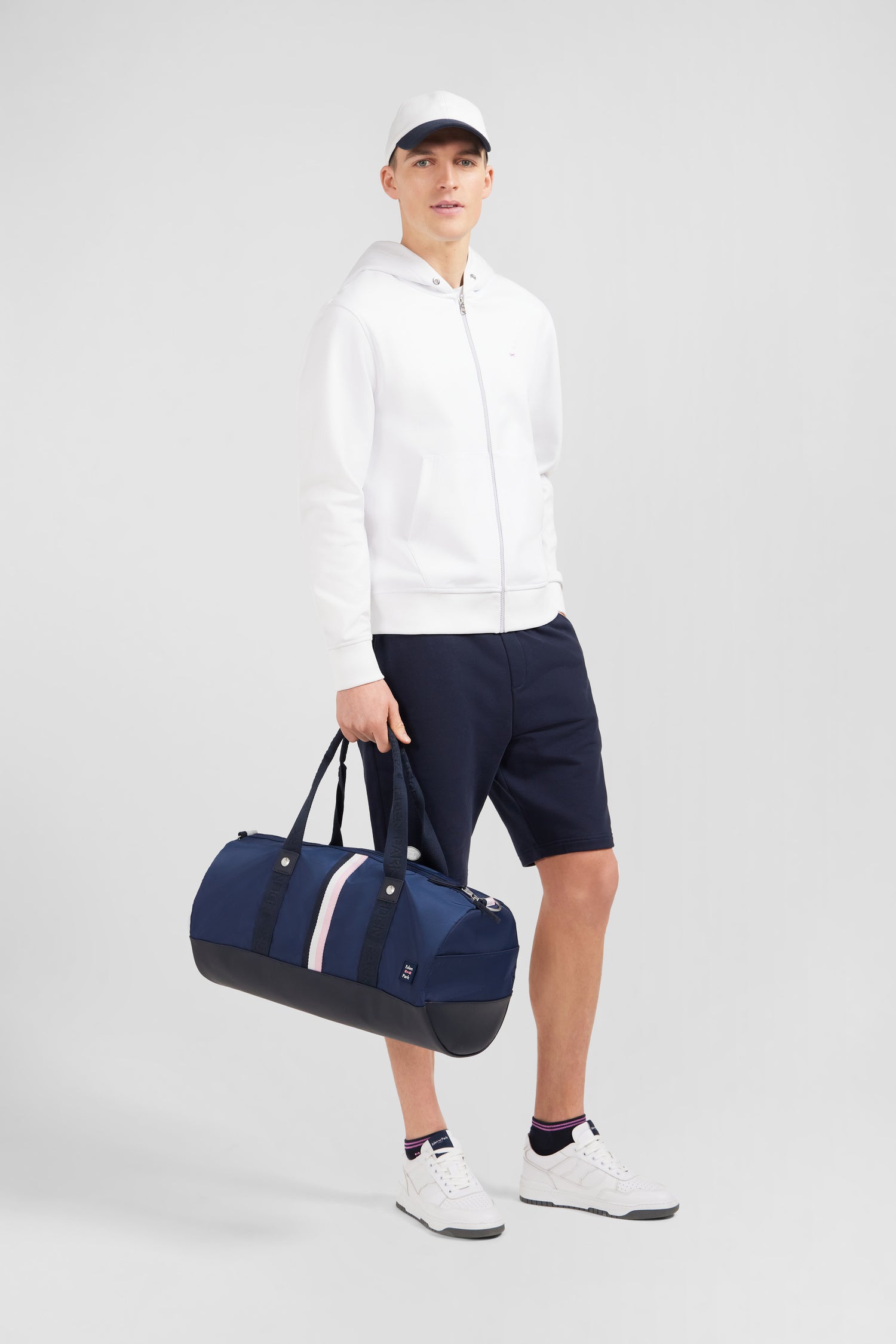 Sac de sport rectangulaire bleu marine