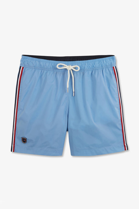 Swim shorts with tricoloured stripes - Image 2