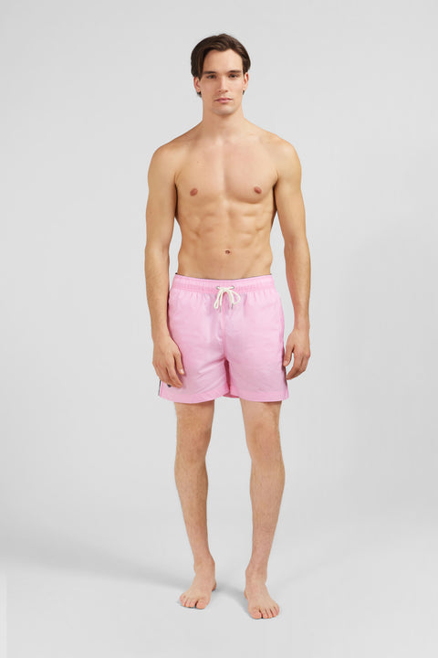 Swim shorts with tricoloured stripes - Image 1