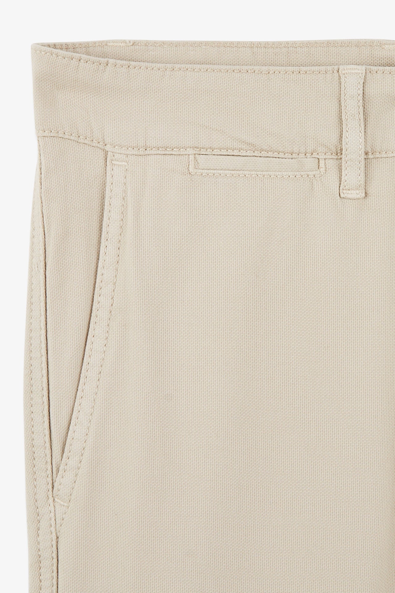 Pantalon chino sans plis beige - Image 6