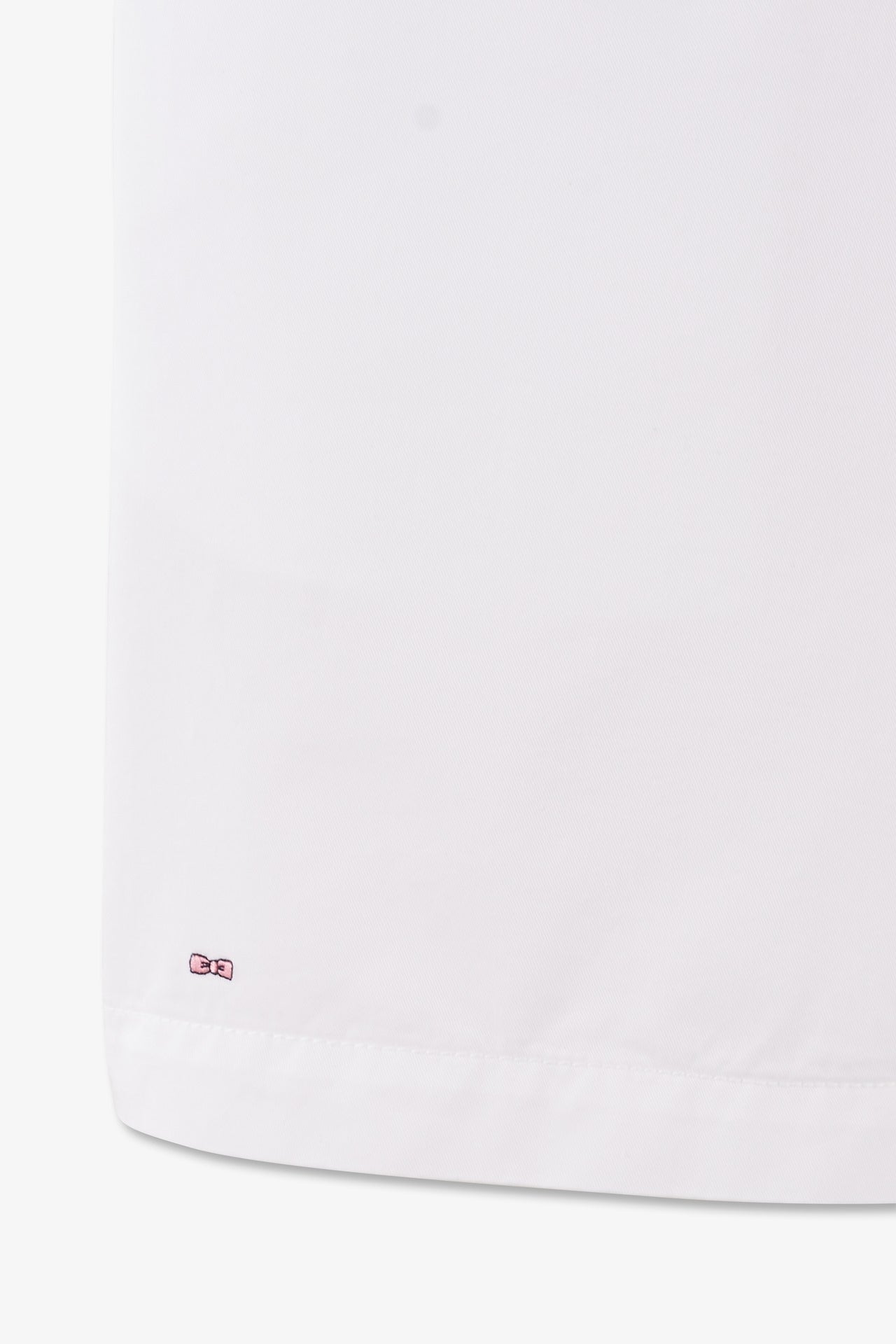 Short en coton uni blanc - Image 6