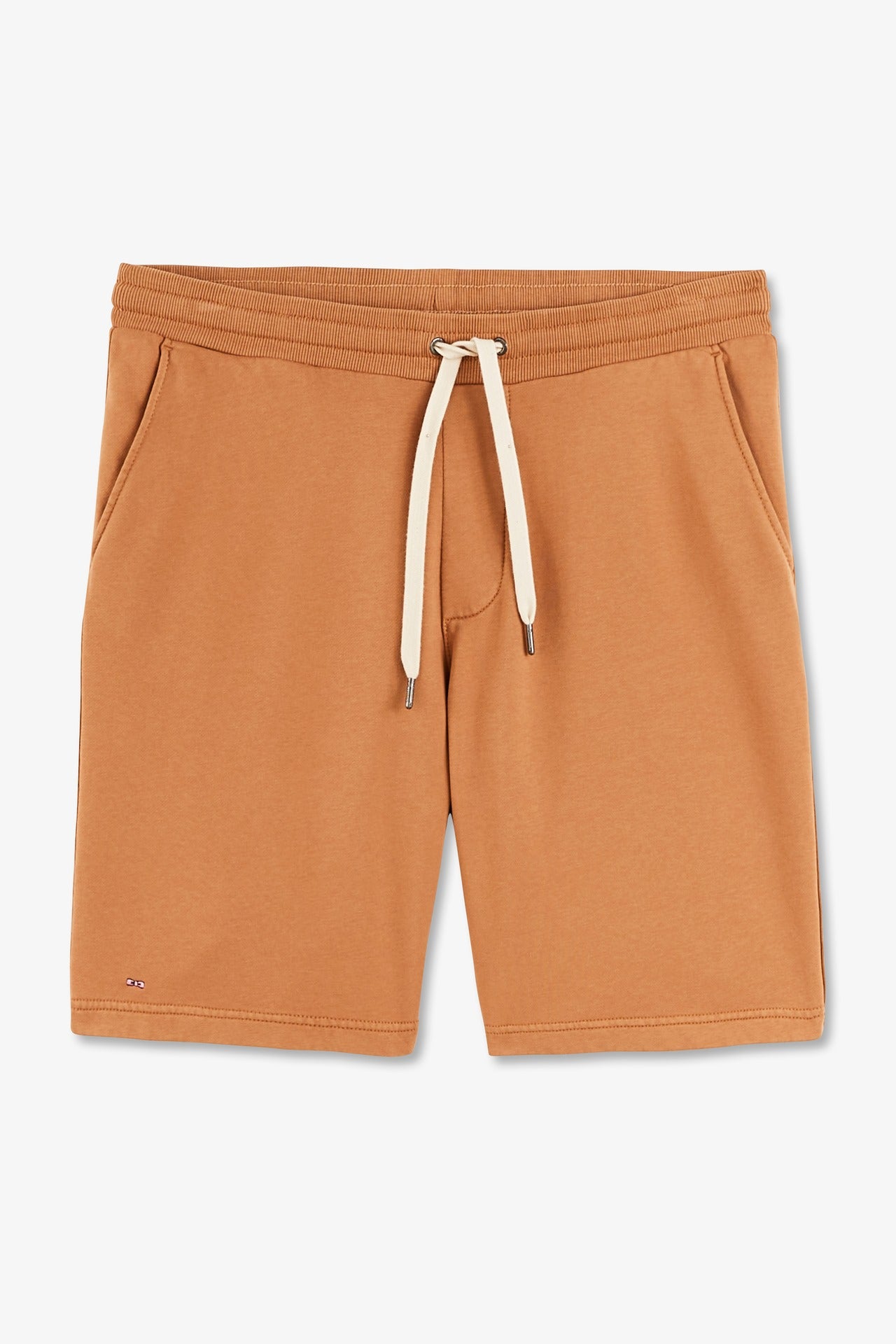 Shorts in beige fleece