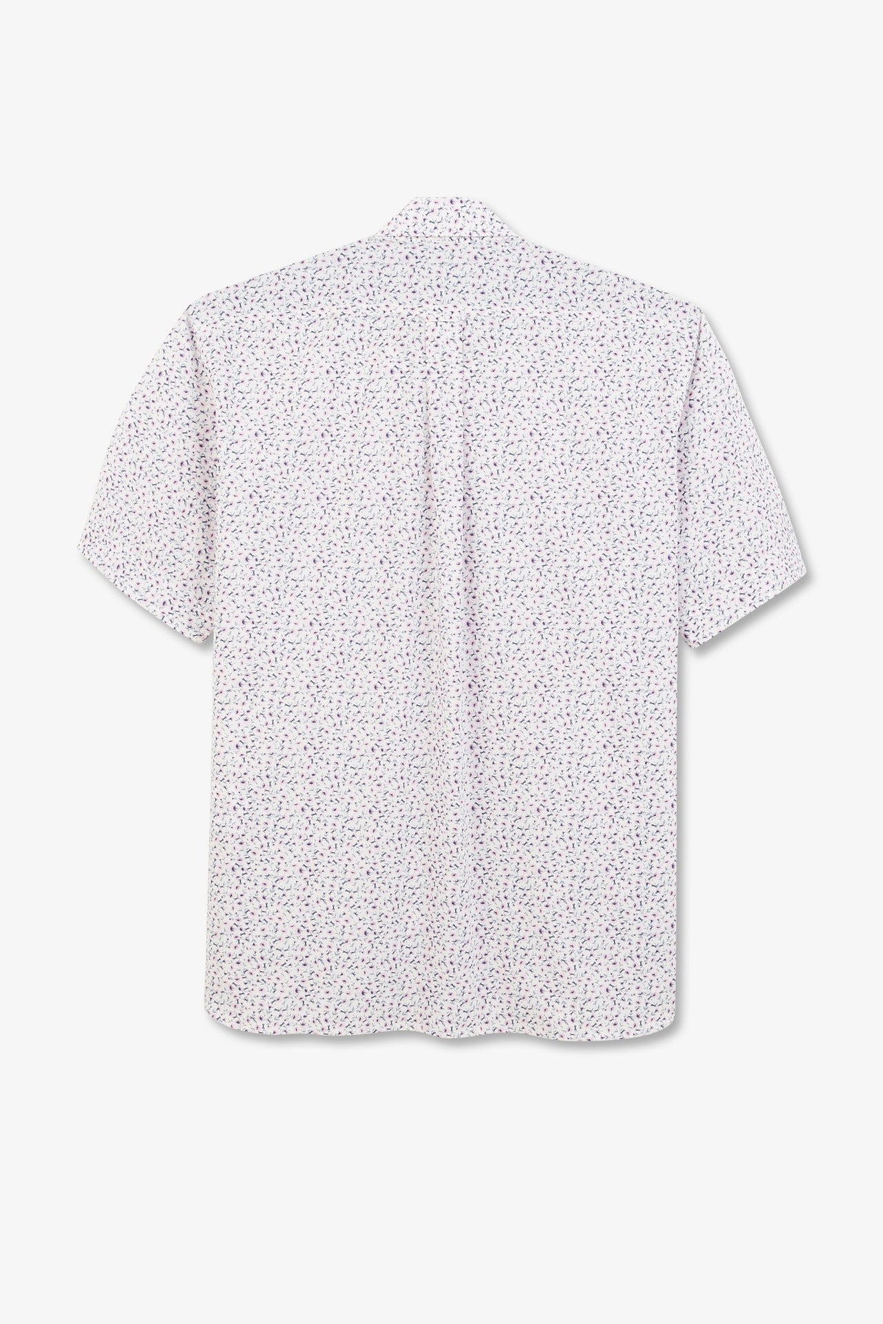 Chemisette blanche imprimée exclusif fleurs