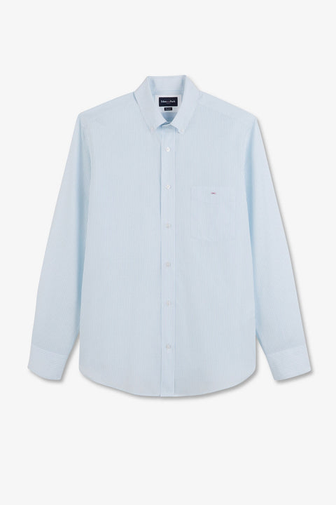 Light blue striped shirt - Image 2