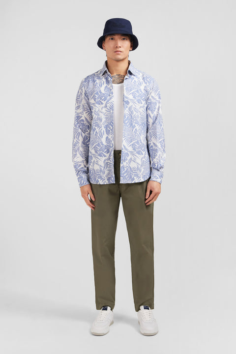 Chemise à imprimé feuilles exclusif - Image 1