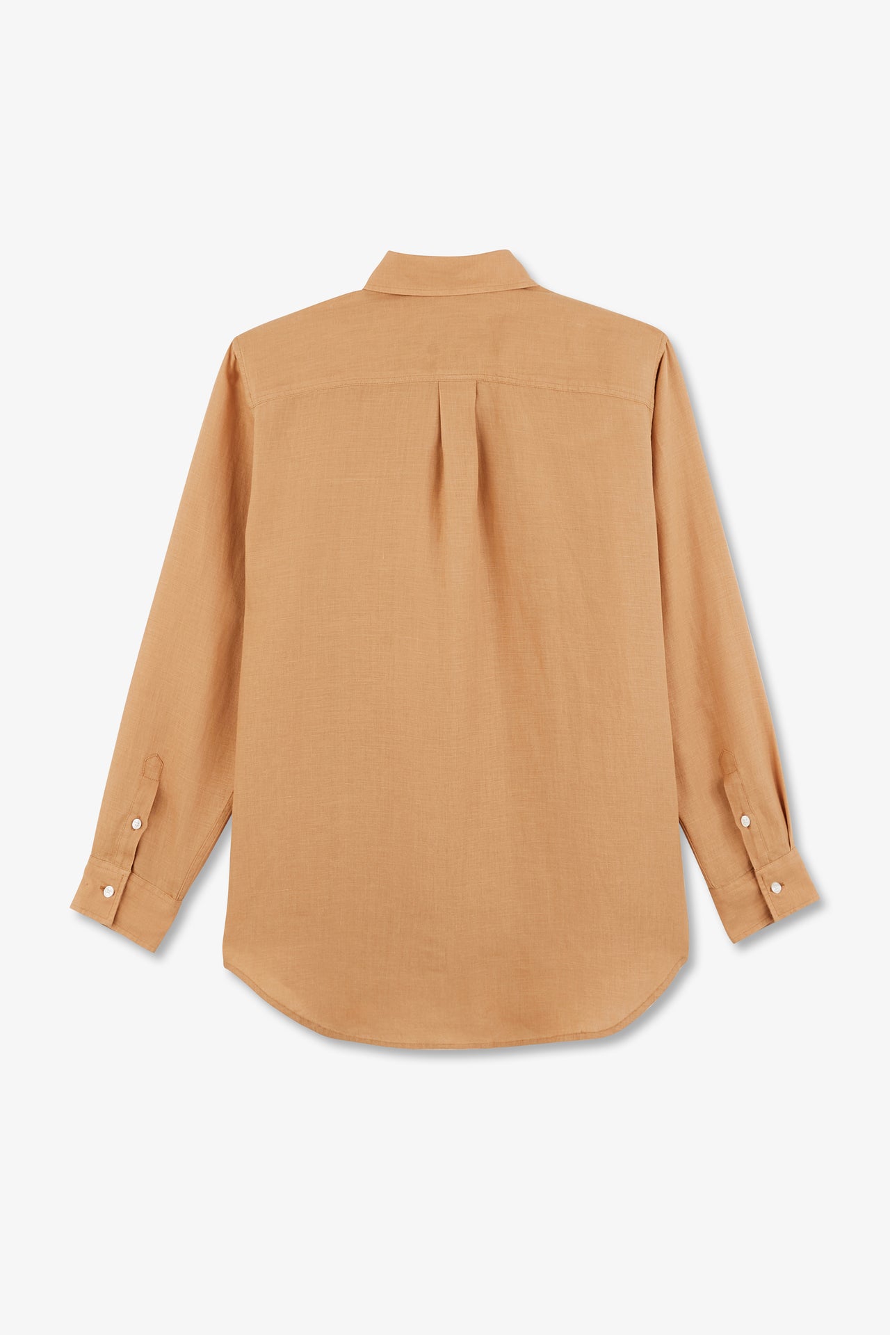 Chemisier beige uni