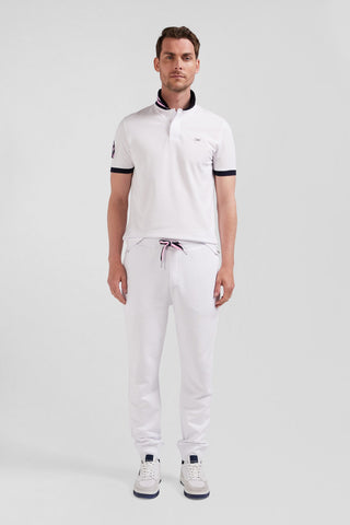 White jogging bottoms