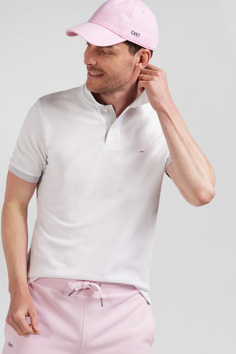 Polo blanc à manches courtes - Image 3