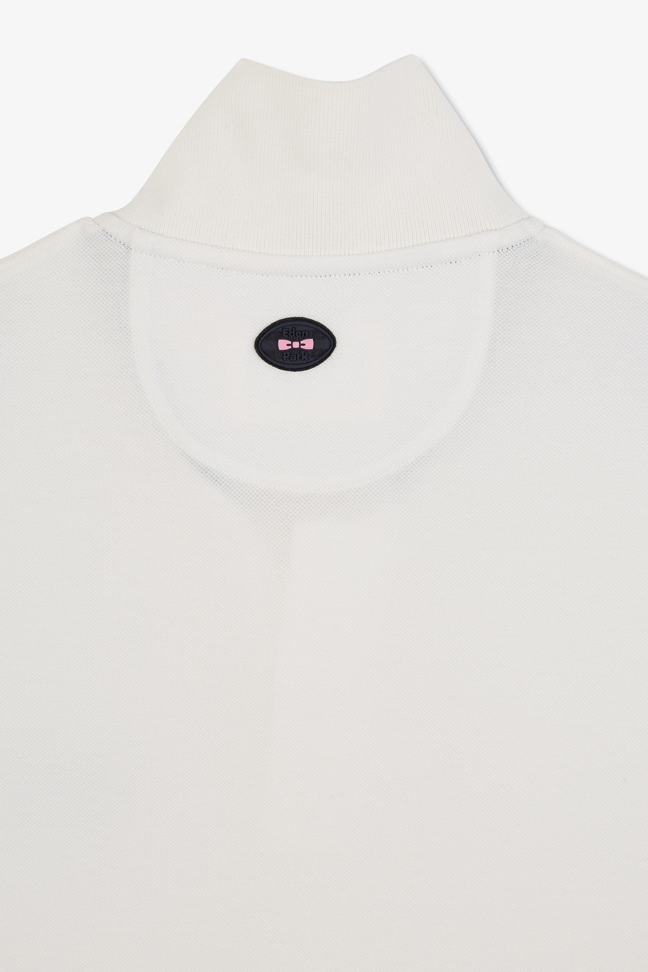 Polo blanc à manches courtes