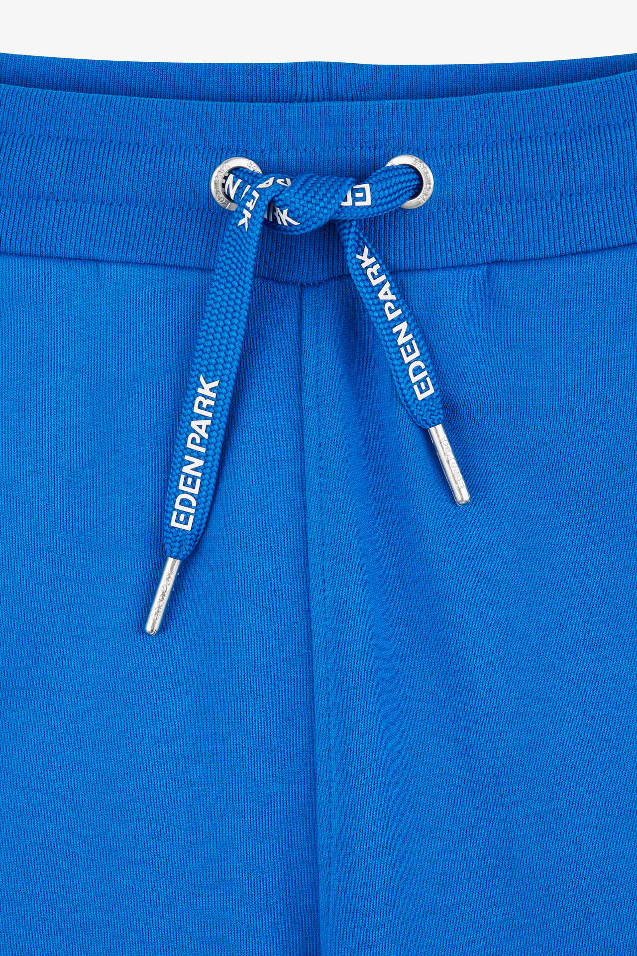 Blue fleece shorts in Regular fit