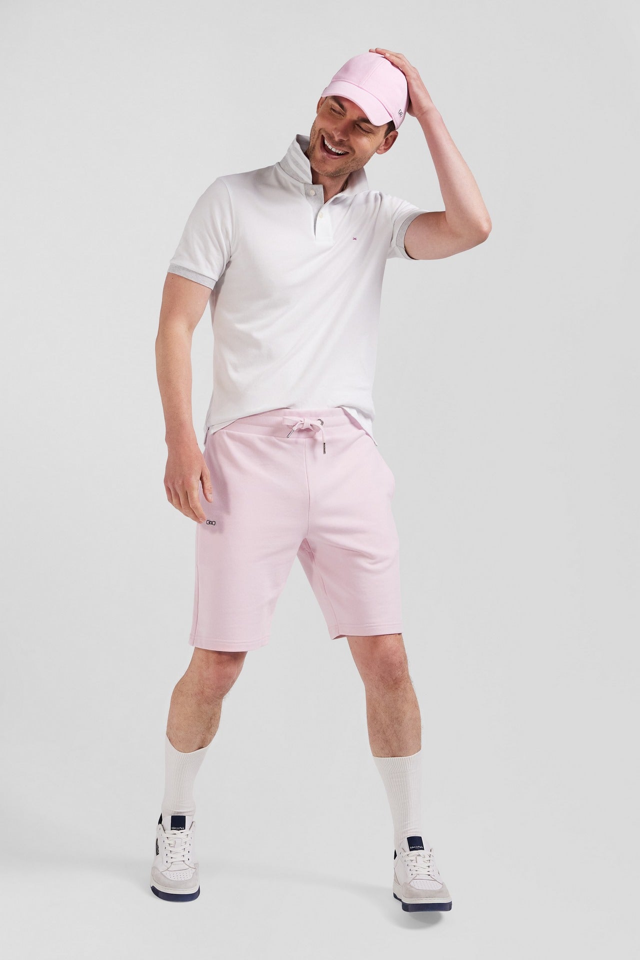 Short en molleton rose - Image 3