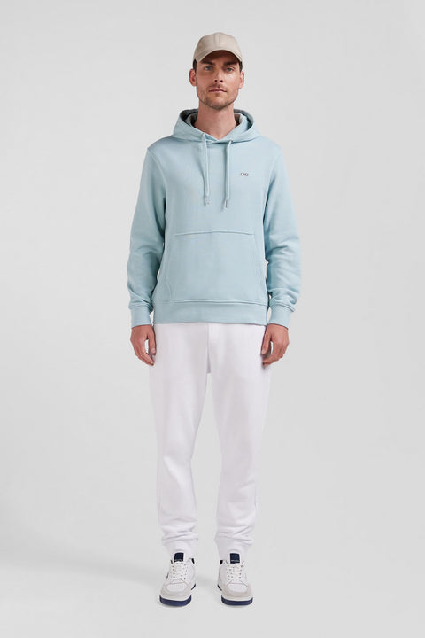 Sweat vert à capuche - Image 1