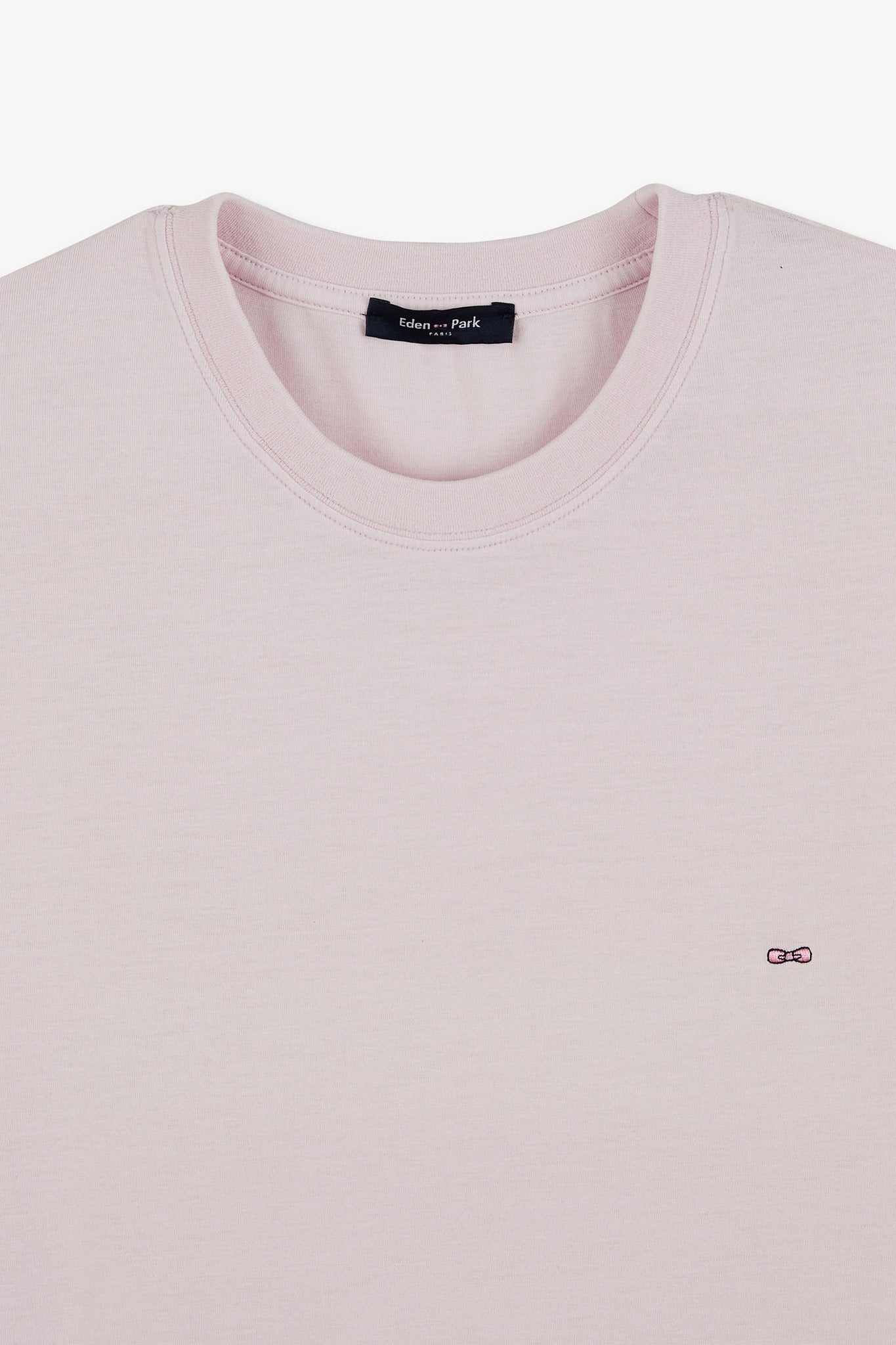 T-shirt manches courtes rose uni - Image 8