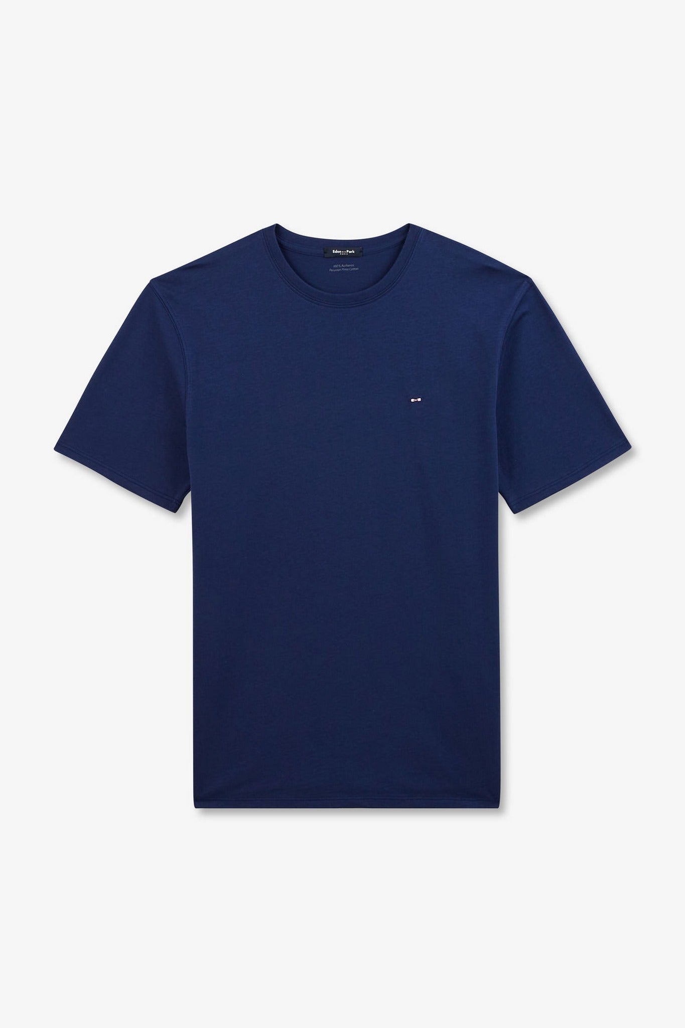 T-shirt bleu foncé à manches courtes - Image 2