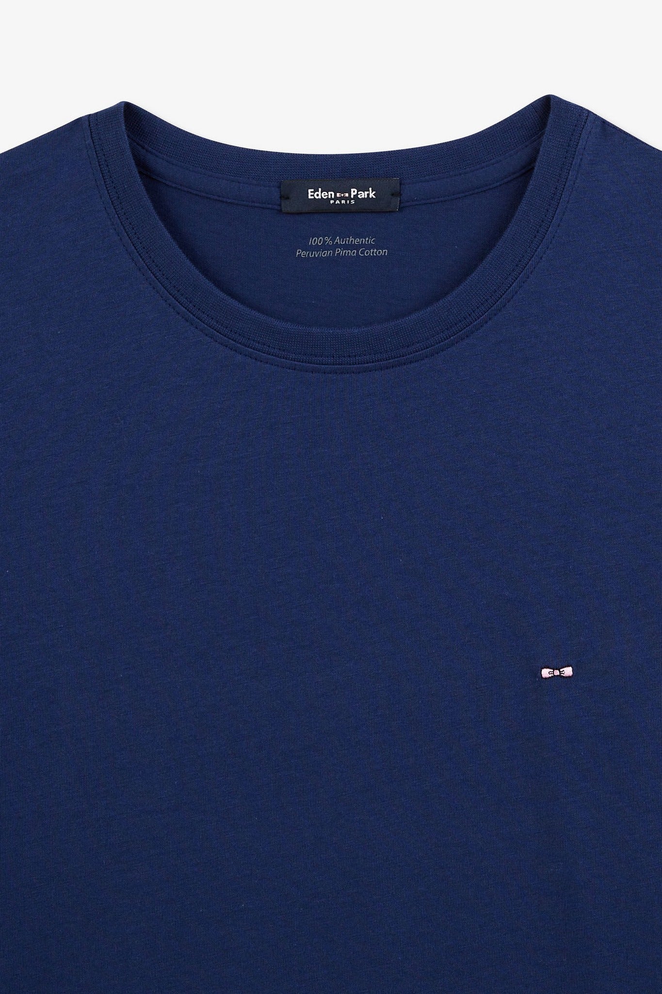 T-shirt bleu foncé à manches courtes - Image 7