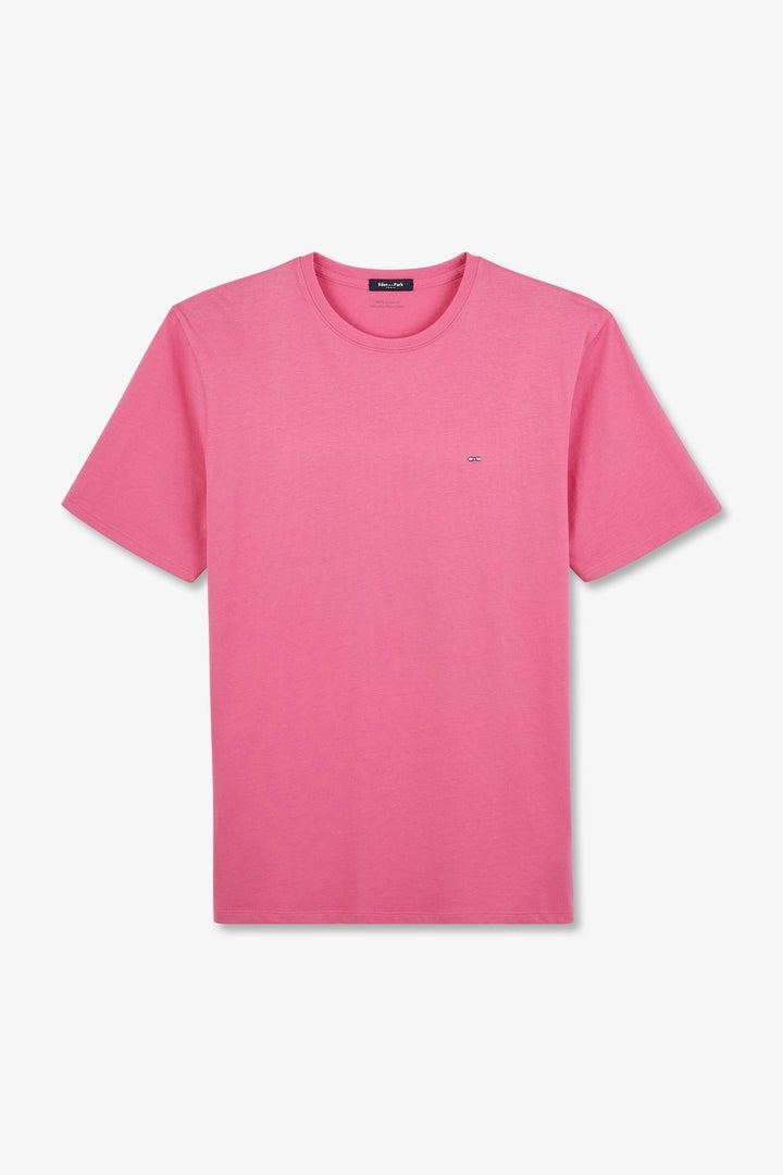 T-shirt rose à manches courtes alt view
