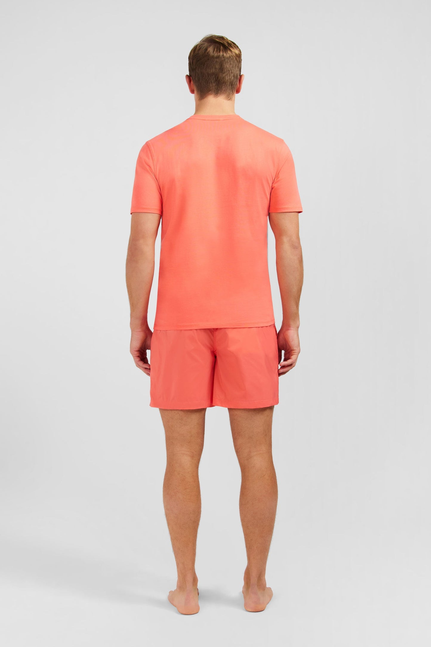 T-shirt rose saumon à manches courtes - Image 6