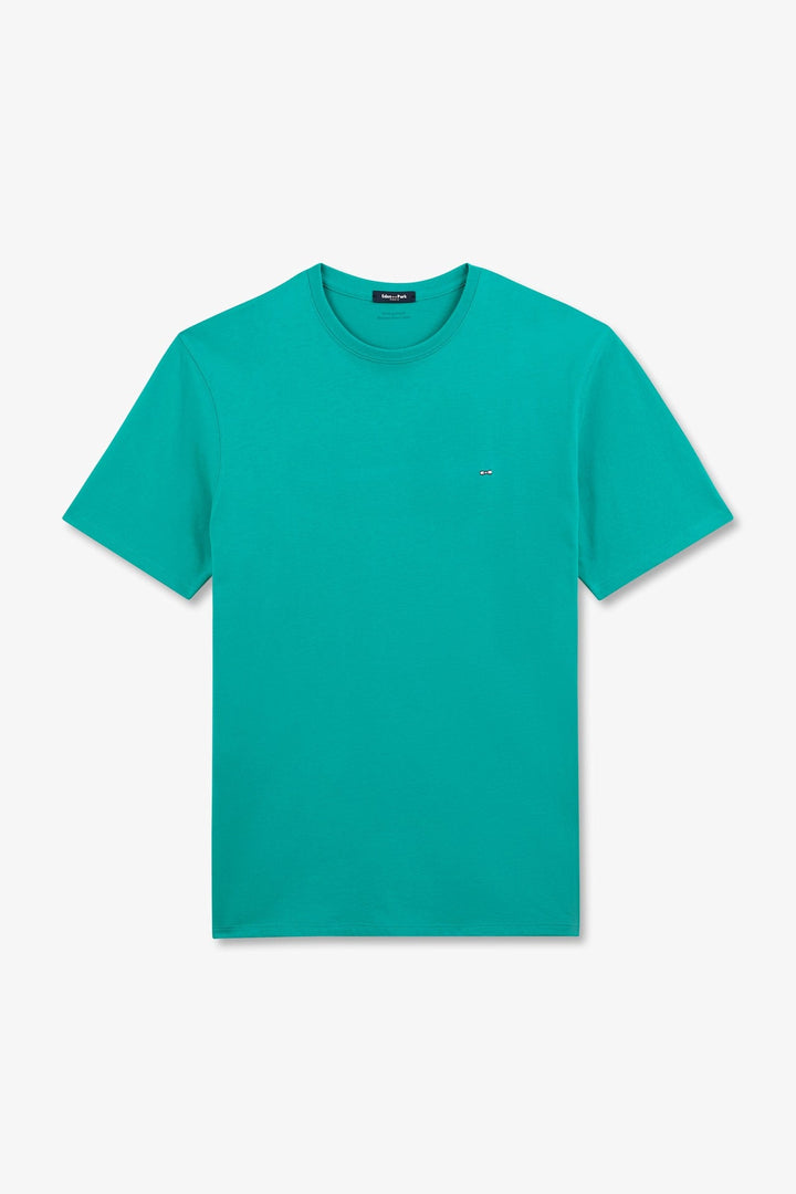 T-shirt vert à manches courtes alt view