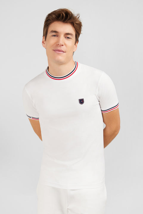 T-shirt blanc à manches courtes - Image 3
