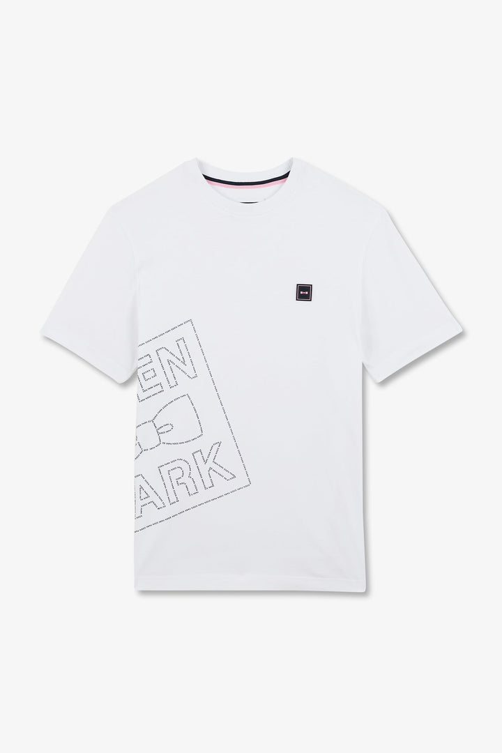 T-shirt blanc imprimé Eden Park alt view