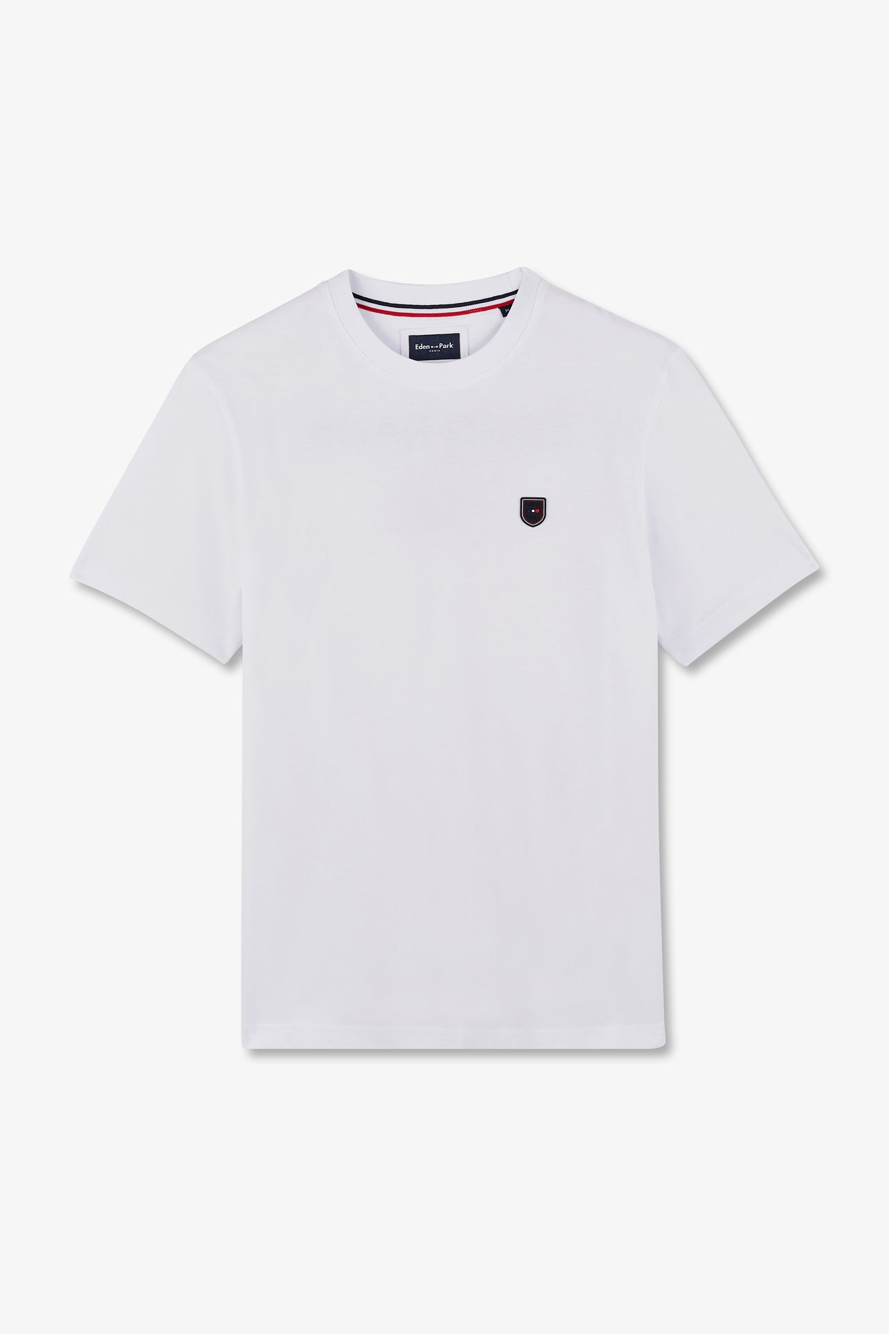 T-shirt blanc avec broderie Eden Park - Image 2