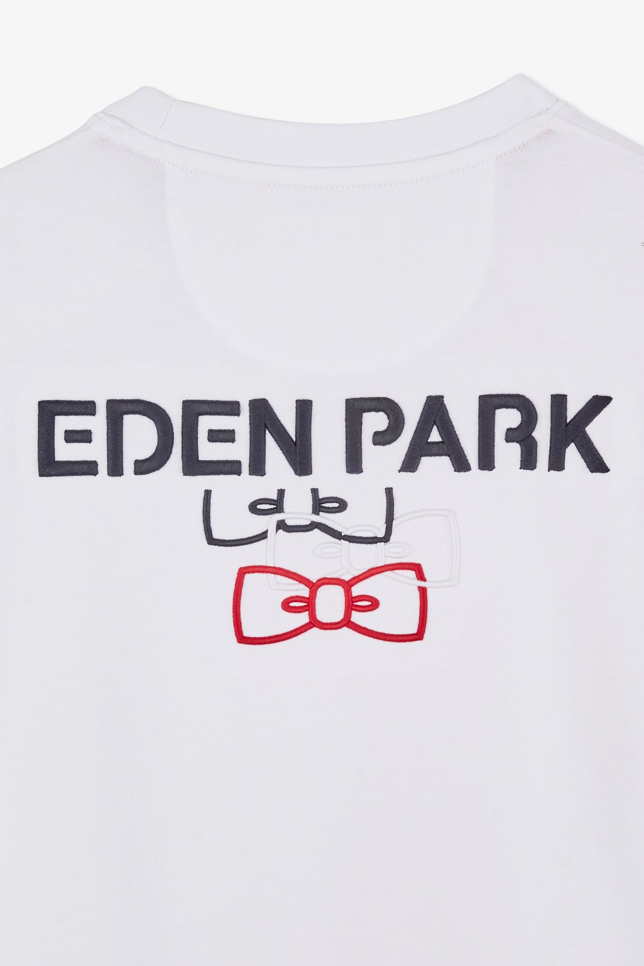 T-shirt blanc avec broderie Eden Park - Image 9