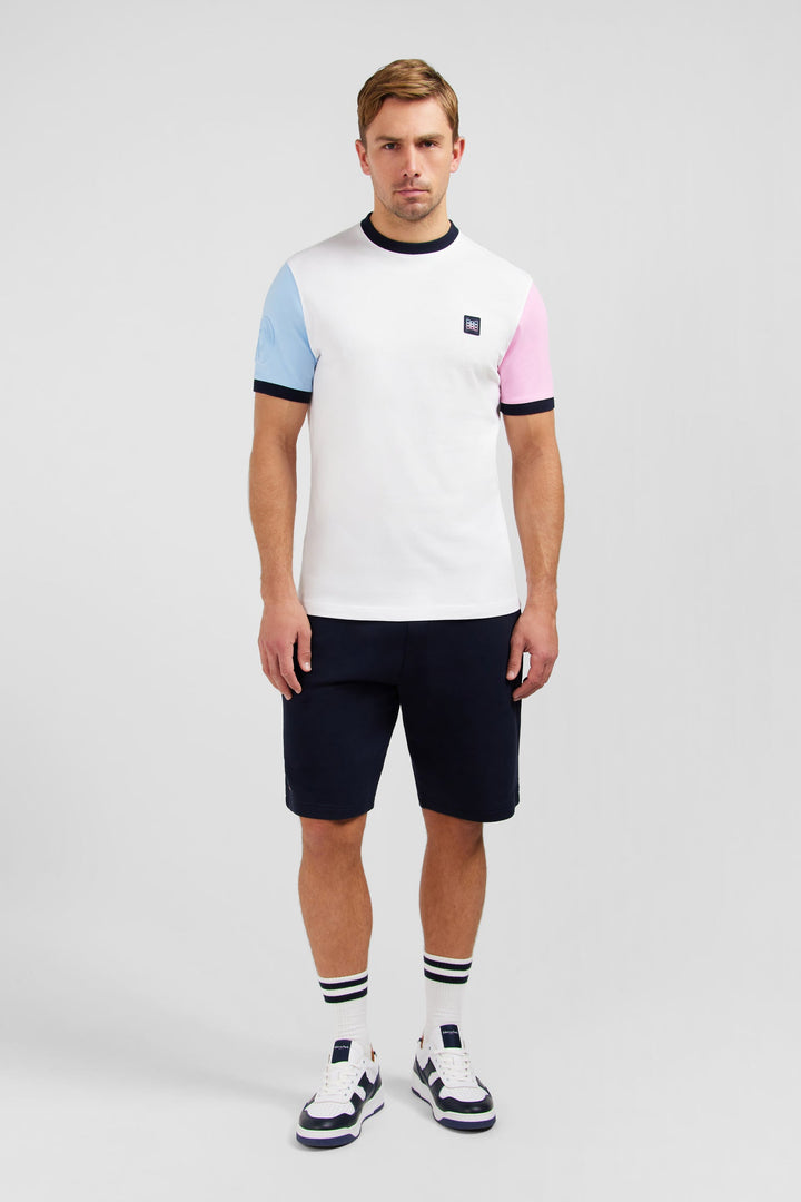 T-shirt manches courtes colorblock alt view