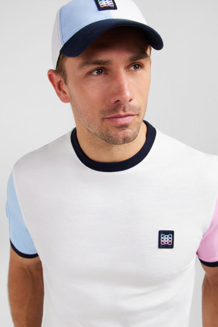 T-shirt manches courtes colorblock