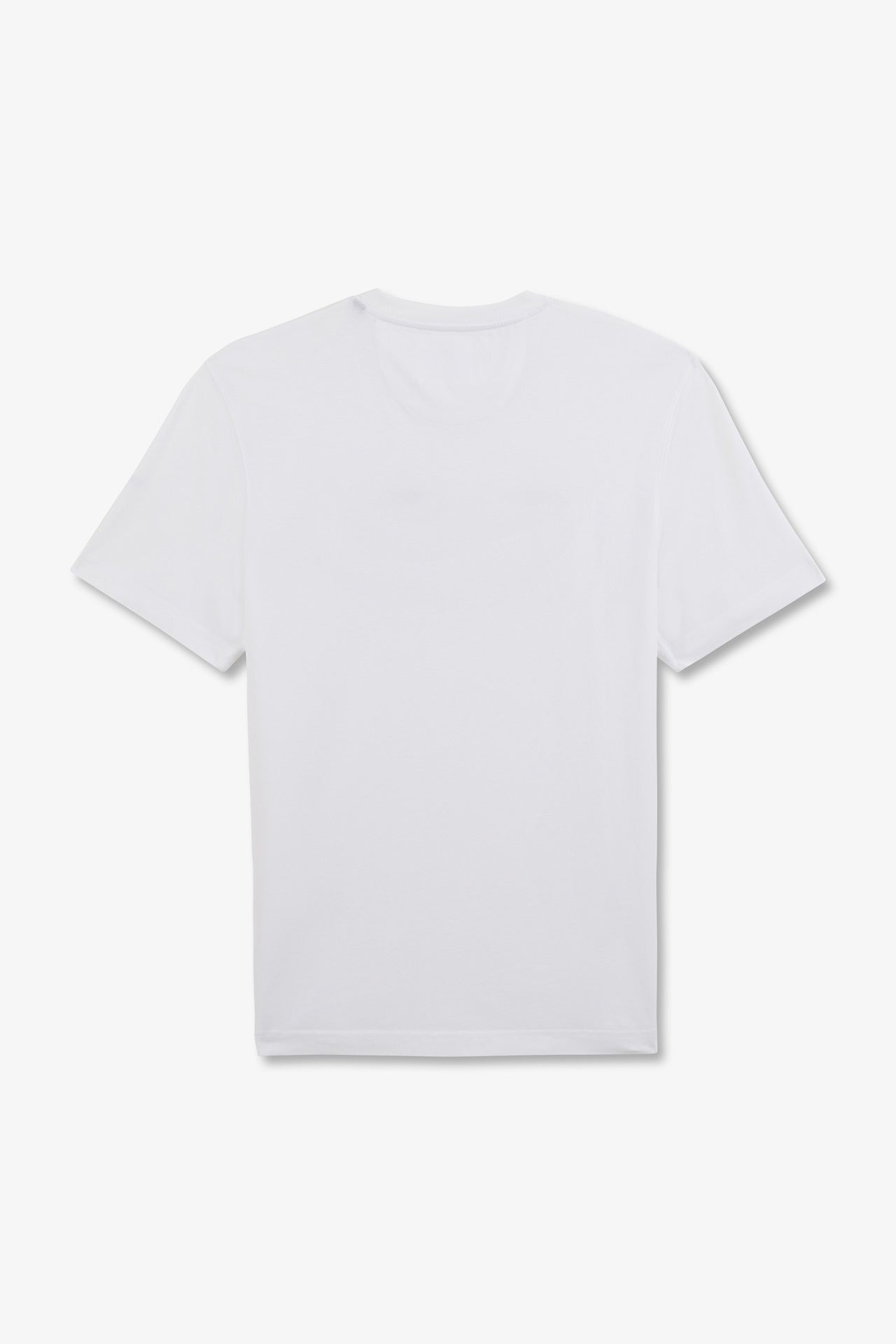 T-shirt uni blanc à inscription Eden Park