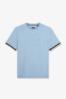 T-shirt bleu brodé Eden Park