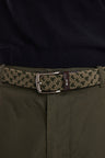 Khaki elastic rubber blet