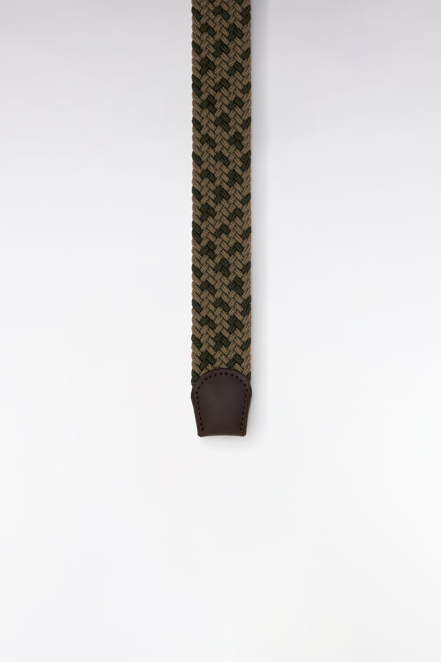Khaki elastic rubber blet