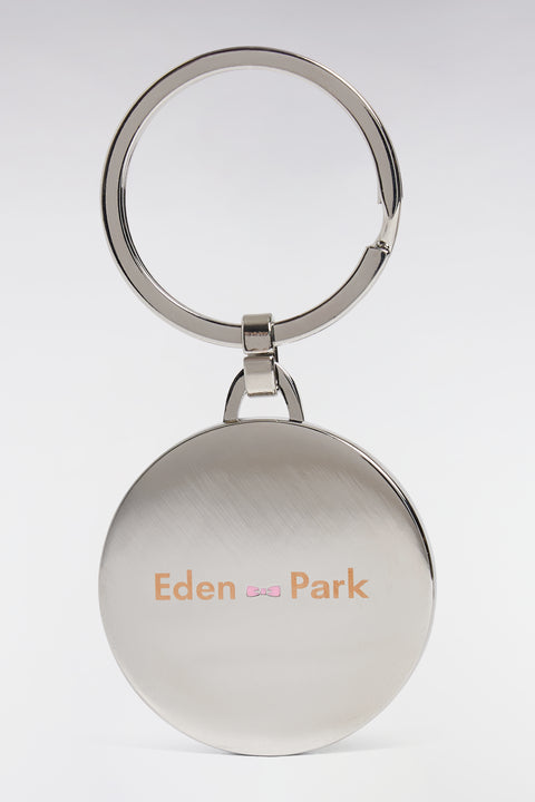 Porte-clefs médaille rugby en métal émaillé - Image 2