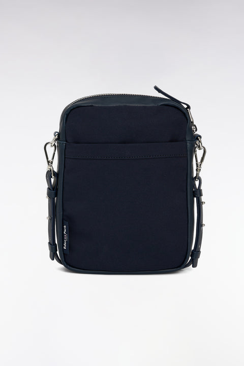 Navy blue canvas messenger bag - Image 2
