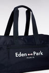 Navy blue duffle bag with Eden Park logo