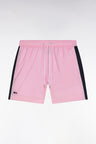 Pink tricolor swimsuit