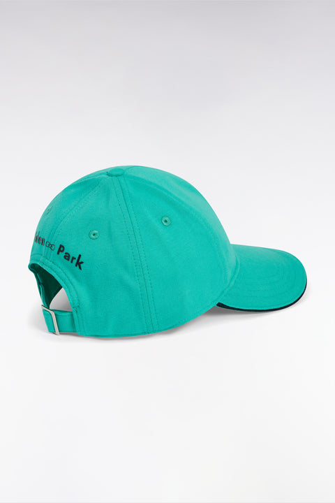 Casquette en jersey de coton vert - Image 3