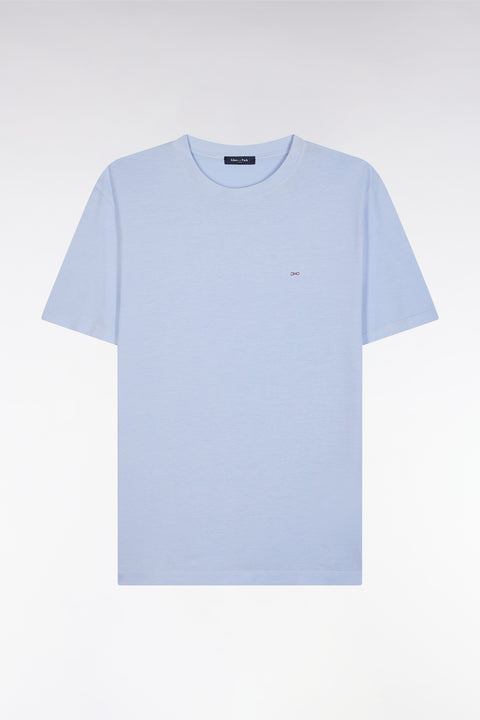 T-shirt manches courtes gris clair coupe droite - Image 2