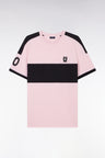 T-shirt Nouvelle Zélande en coton rose coupe décontractée