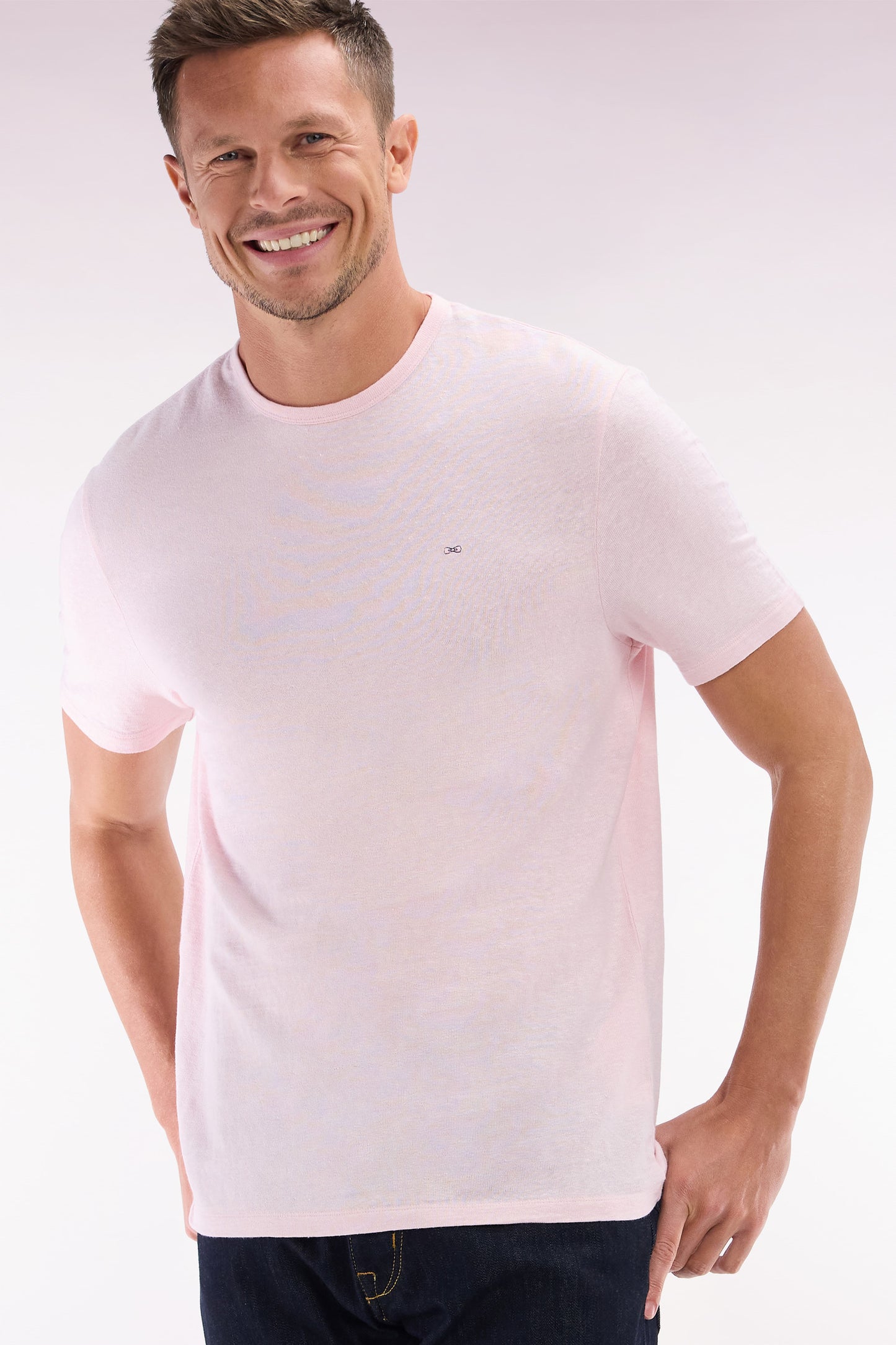 Stretch Stretch Stretch Stretch T-shirt straight cut