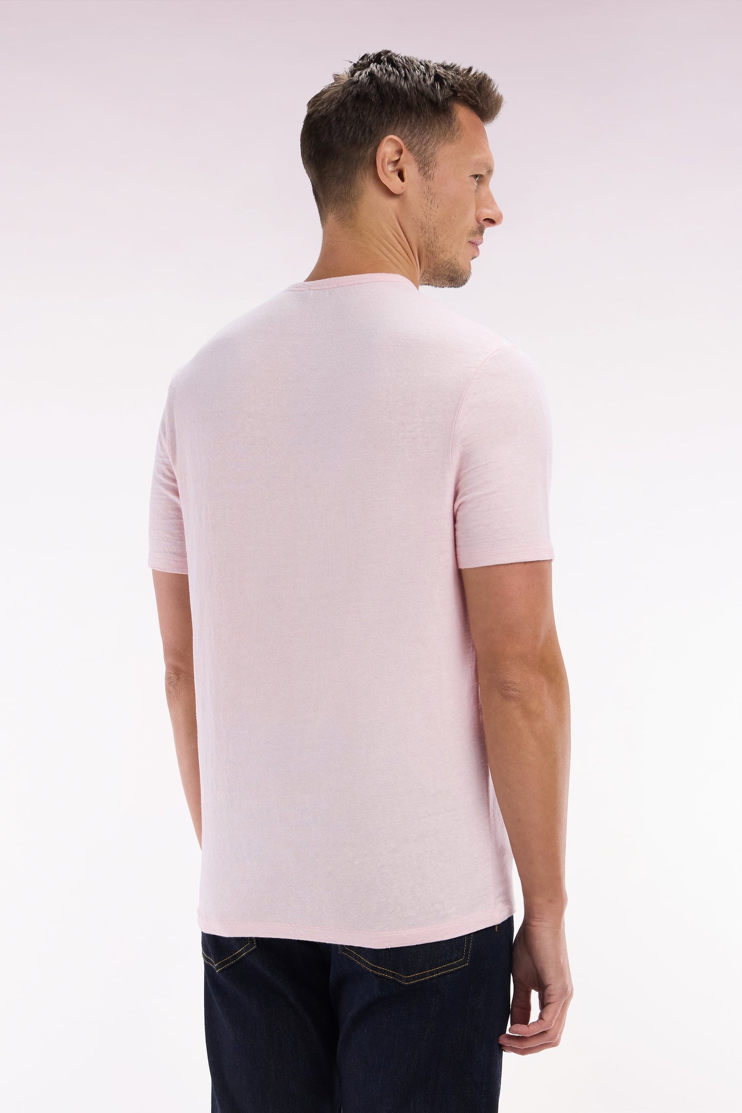 Stretch Stretch Stretch Stretch T-shirt straight cut
