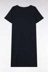 Chemise de nuit en modal stretch marine logo Eden Park