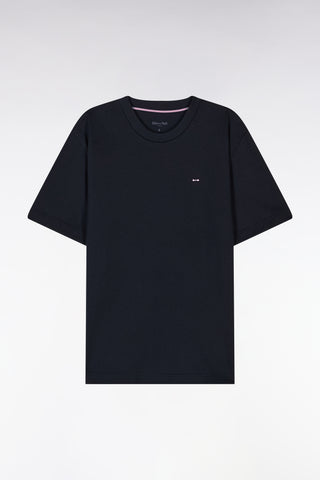 Short navy pyjama shorts with micropatternS LACKING BOTTOMS