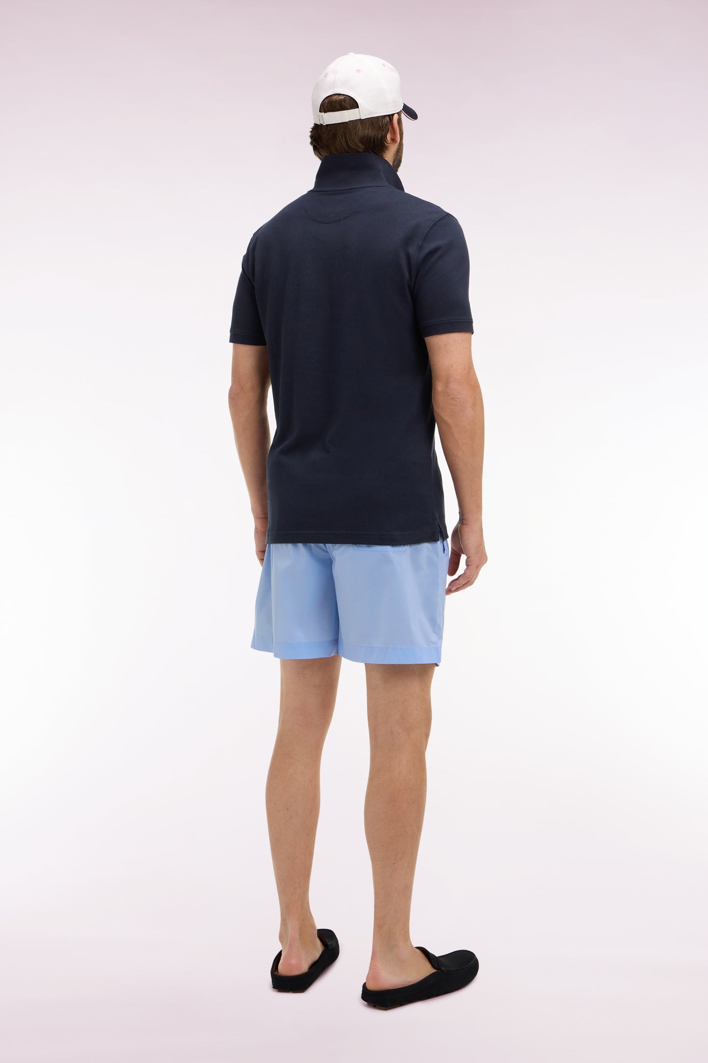 Maillot de bain uni bleu ciel