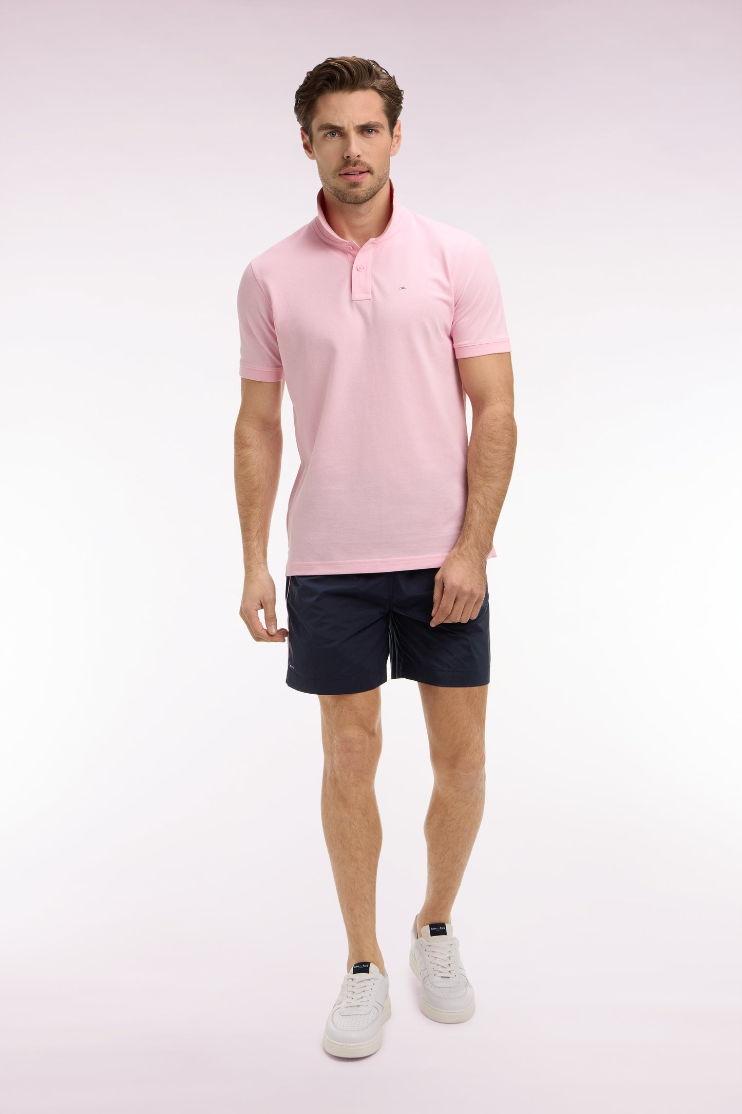 Maillot de bain bicolore marine